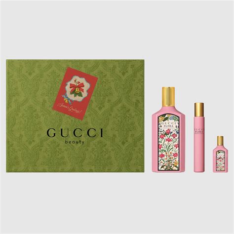 gucci perfume set|gucci flora gorgeous gift set.